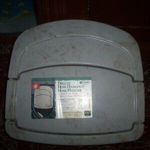 1 SunCast Deluxe Hose Hangout - Hanger With Storage Compartment Garden Plastic